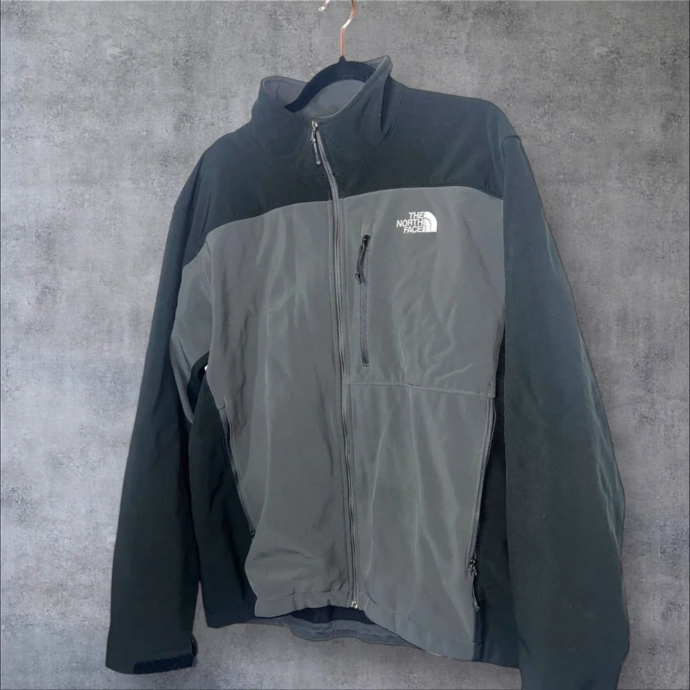 The North Face Gray and Black Performance Jacket
